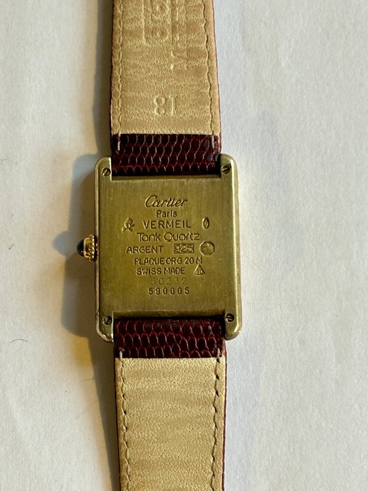 Cartier - Tank Must de Cartier - 590005 - Femme - 1980-1989