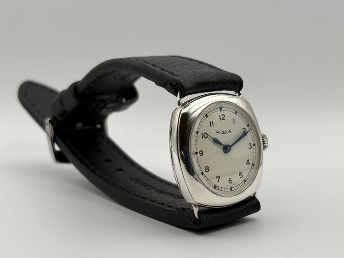 Rolex - Officers trench watch Sterling silver case - Homme - 1900-1949
