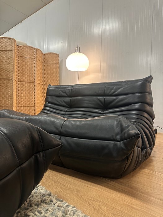 Ligne Roset - Michel Ducaroy - Canapé (3) - Togo - Cuir - Configuration du Togo