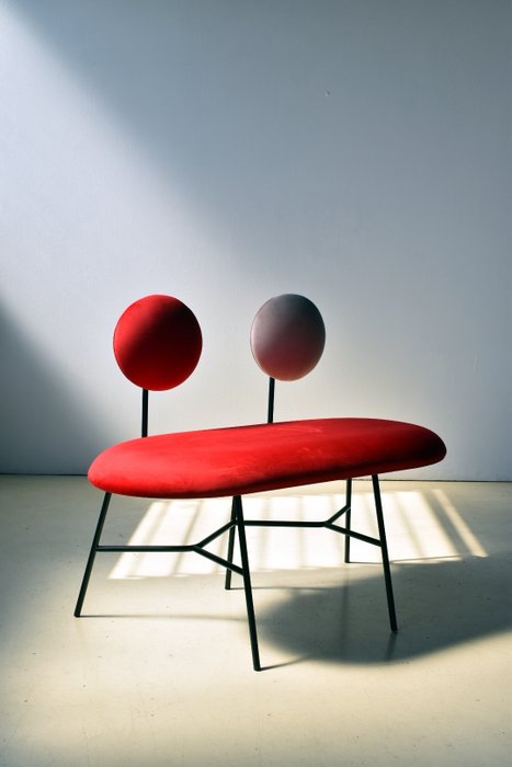 Equilibri-furniture - Co.arch-studio - Canapé - BD15 - Fer, Velours