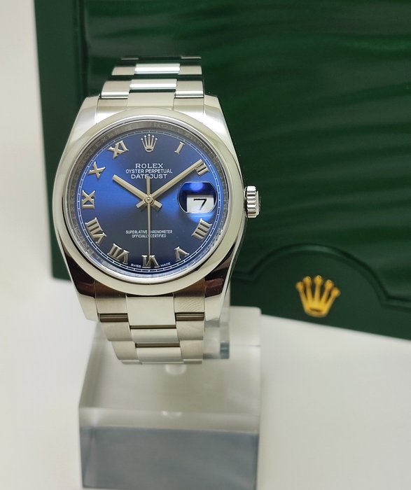 Rolex - Datejust 36 - Blue Dial - Ref. 116200 - Homme - 2010-2020