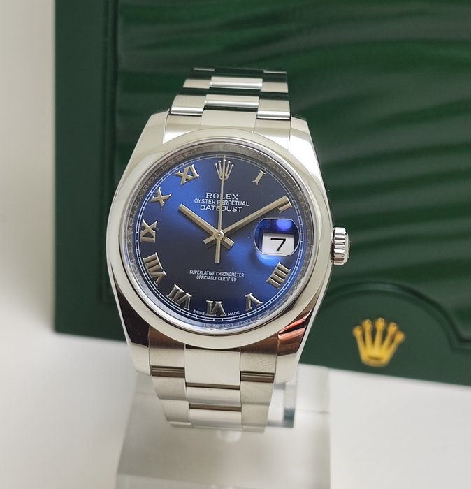 Rolex - Datejust 36 - Blue Dial - Ref. 116200 - Homme - 2010-2020