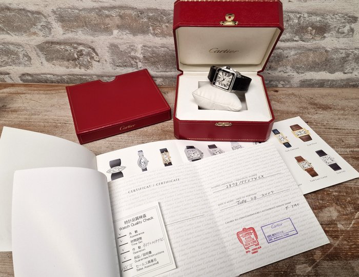 Cartier - Santos 100 LM - Sans Prix de Réserve - Ref. 2878 - Unisexe - 2000-2010