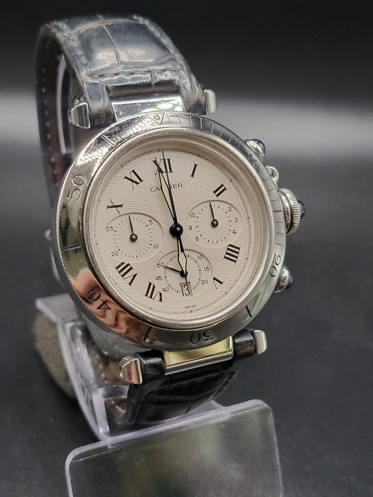 Cartier - Pasha Chronograph - Ref. 1050 - Homme - 2000-2010