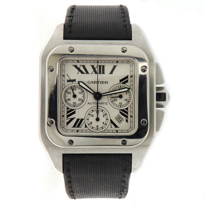 Cartier - Santos 100 - 2740 - Homme - 2010-2020