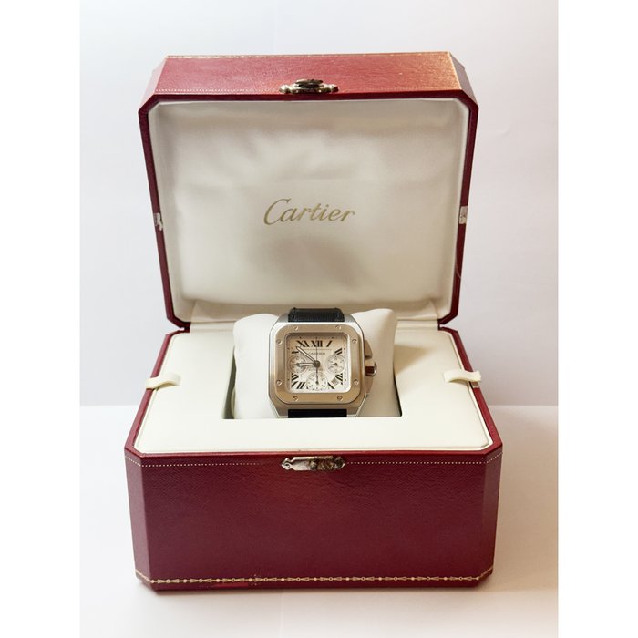 Cartier - Santos 100 - 2740 - Homme - 2010-2020
