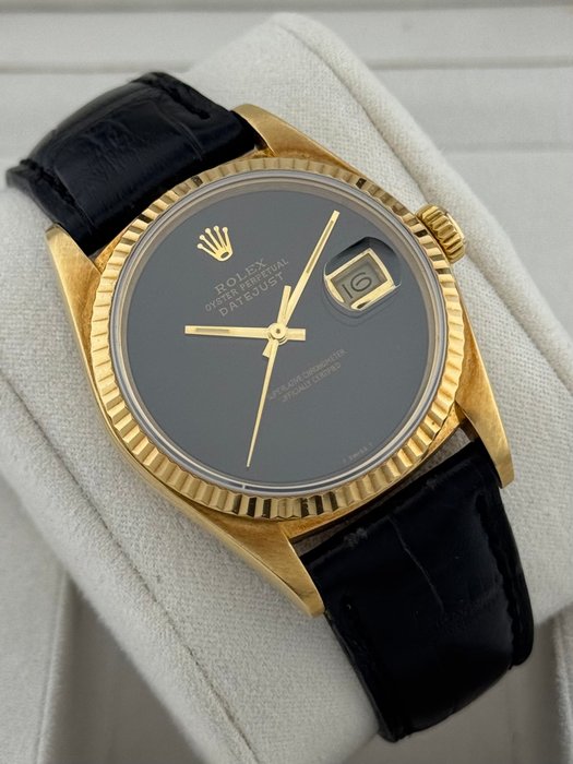 Rolex - Datejust 36Onyx Dial - 16018 - Homme - 1987