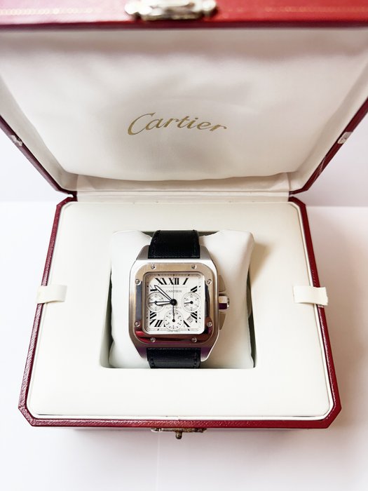 Cartier - Santos 100 - 2740 - Homme - 2010-2020