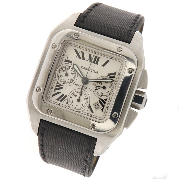 Cartier - Santos 100 - 2740 - Homme - 2010-2020