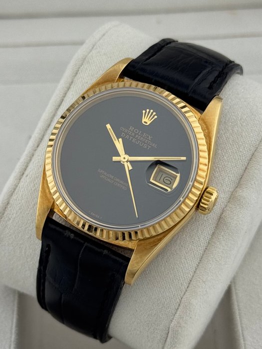 Rolex - Datejust 36Onyx Dial - 16018 - Homme - 1987