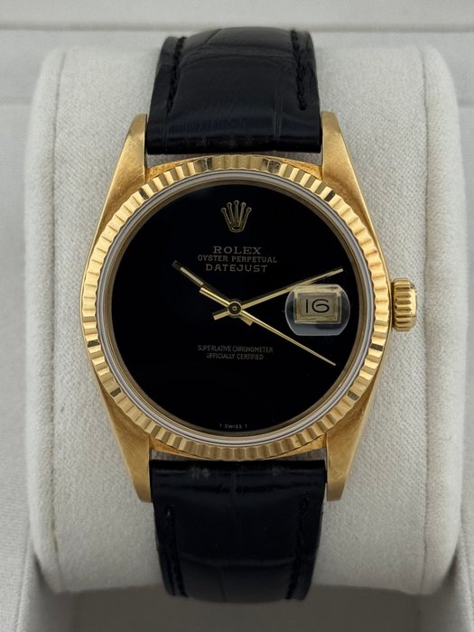 Rolex - Datejust 36Onyx Dial - 16018 - Homme - 1987