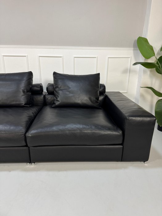 Minotti - Rodolfo Dordoni - Canapé - Jagger - Cuir, Métal