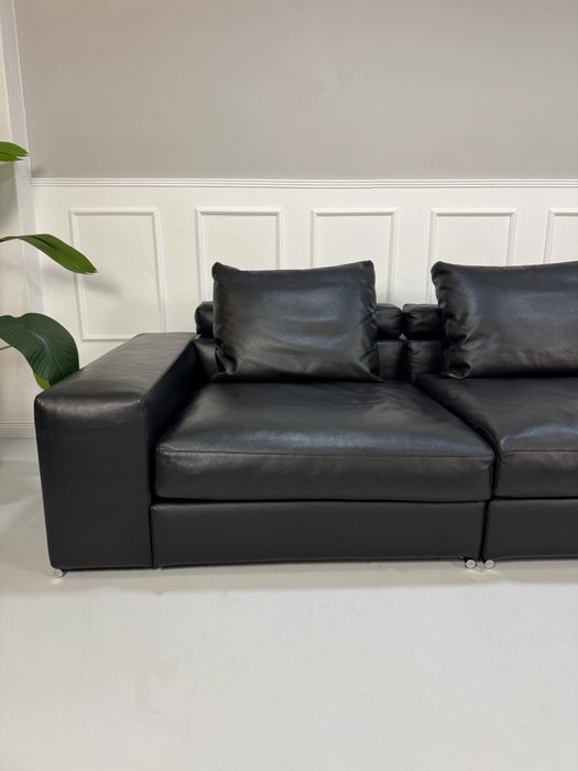 Minotti - Rodolfo Dordoni - Canapé - Jagger - Cuir, Métal