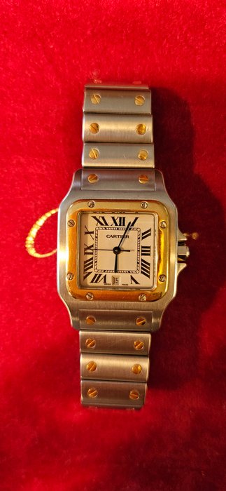 Cartier - Santos Galbée - 187901 - Homme - 1989