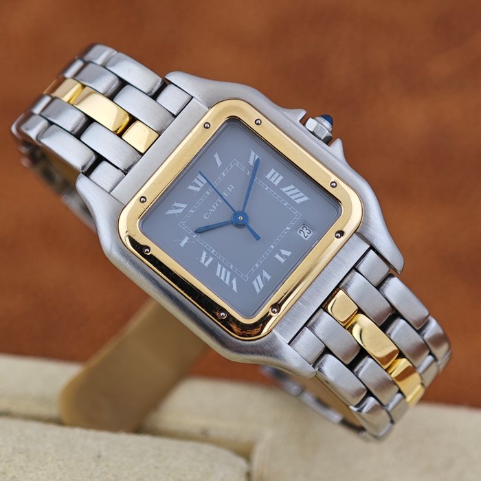 Cartier - Panthere De Cartier Mid-Size One Row - Sans Prix de Réserve - Ref. 183949 - Unisexe - 1990-1999