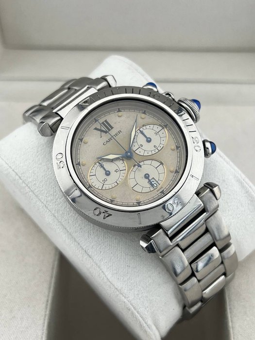 Cartier - Pasha - Sans Prix de Réserve - 4031 - Homme - 1990-1999