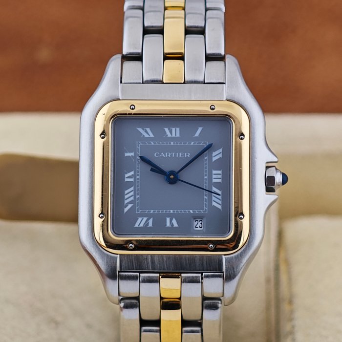 Cartier - Panthere De Cartier Mid-Size One Row - Sans Prix de Réserve - Ref. 183949 - Unisexe - 1990-1999