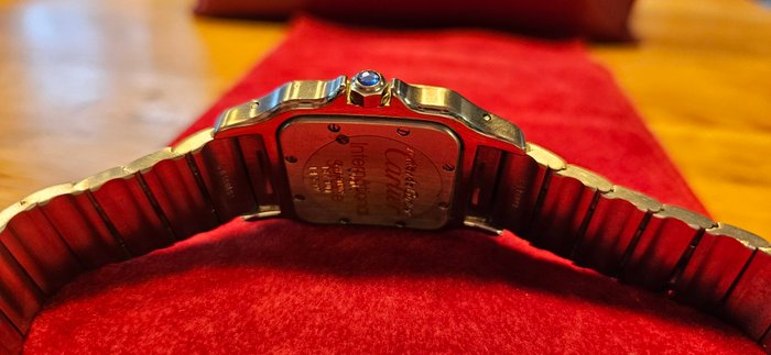 Cartier - Santos Galbée - 187901 - Homme - 1989