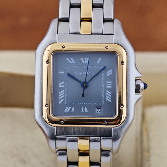 Cartier - Panthere De Cartier Mid-Size One Row - Sans Prix de Réserve - Ref. 183949 - Unisexe - 1990-1999