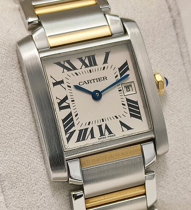 Cartier - Tank Française Medium - 2465 (W51012Q4) - Femme - 2010-2020