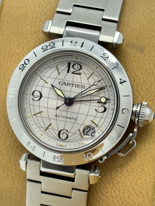 Cartier - Pasha de Cartier Automatic - 2377 - Homme - 2000-2010