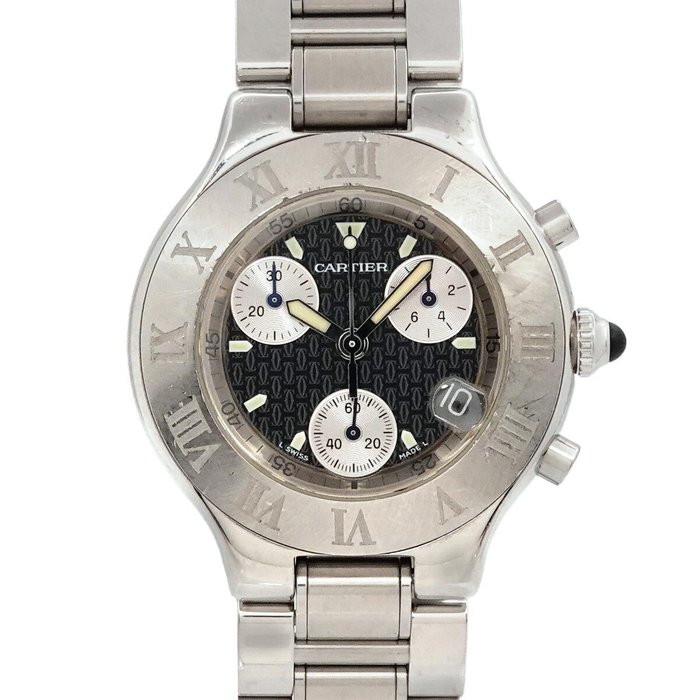 Cartier - Chronoscaph 21 - W10172T2 - Homme - 2000-2010