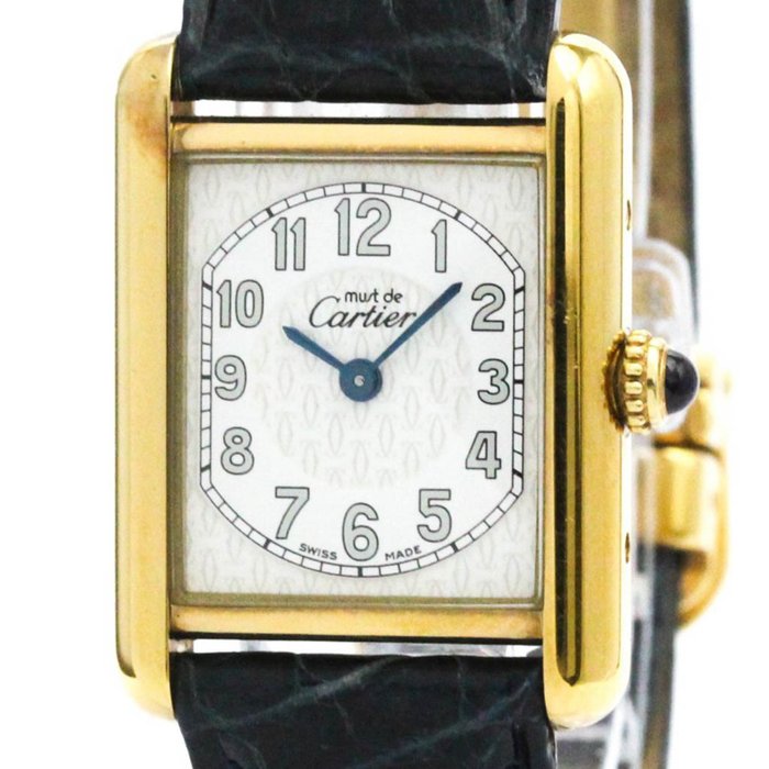 Cartier - Must de Cartier Tank - W1013854 - Femme - 2000-2010