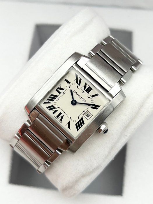 Cartier - Tank Française - 2465 - Unisexe - 2000-2010