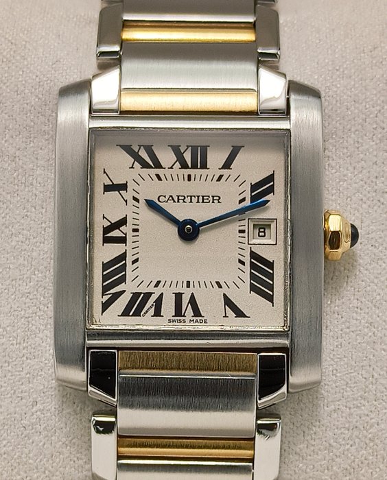Cartier - Tank Française Medium - 2465 (W51012Q4) - Femme - 2010-2020