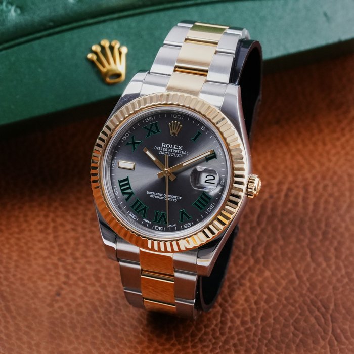Rolex - Datejust II Two-Tone Wimbledon - 116333 - Homme - 2010-2020