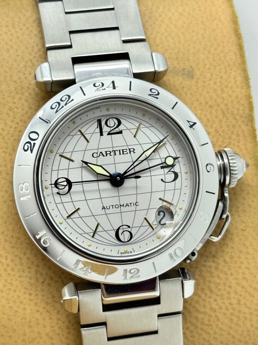 Cartier - Pasha de Cartier Automatic - 2377 - Homme - 2000-2010