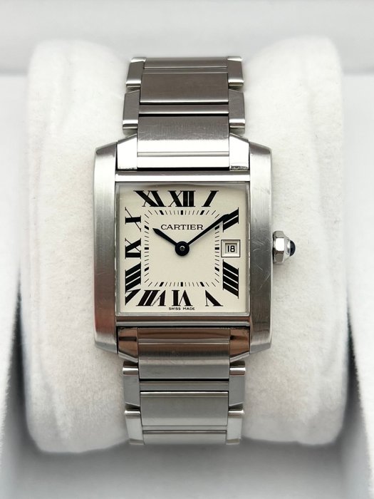 Cartier - Tank Française - 2465 - Unisexe - 2000-2010