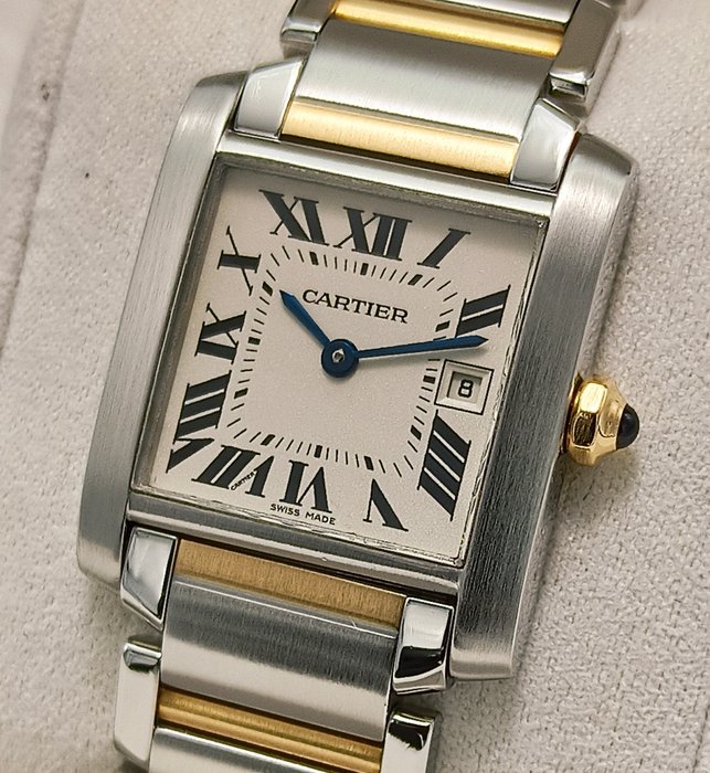 Cartier - Tank Française Medium - 2465 (W51012Q4) - Femme - 2010-2020