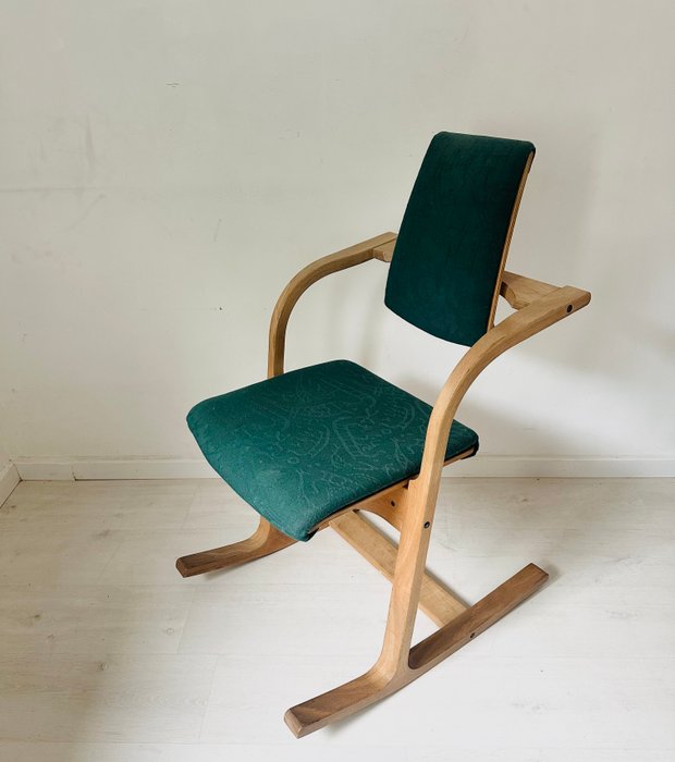 Stokke - Peter Opsvik - Chaise - Actulum - Bois, Textile