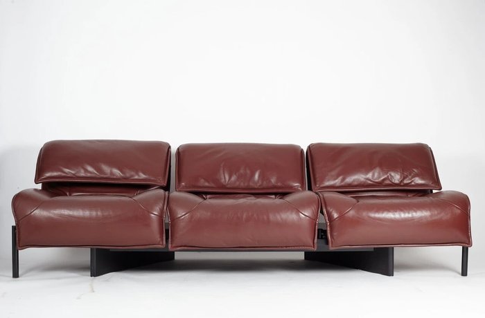 Cassina - Vico Magistretti - Canapé - VERANDA - Cuir