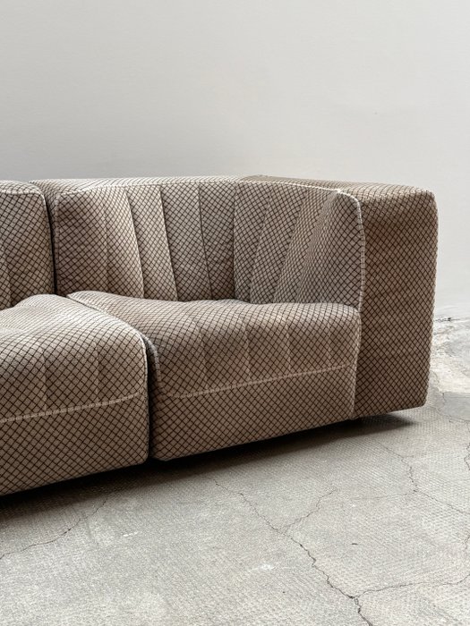 Arflex - Tito Agnoli - Ensemble de sièges (4) - Modèle 9000 - Tissu en velours - Canapé modulaire