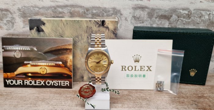 Rolex - Oyster Perpetual Datejust - Sans Prix de Réserve - Ref. 16013 - Homme - 1984