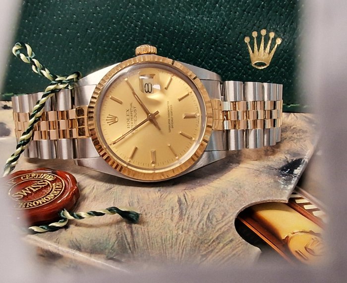 Rolex - Oyster Perpetual Datejust - Sans Prix de Réserve - Ref. 16013 - Homme - 1984