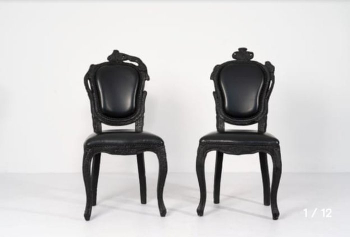 Moooi - Maarten Baas - Chaise (2) - Conception - pelle