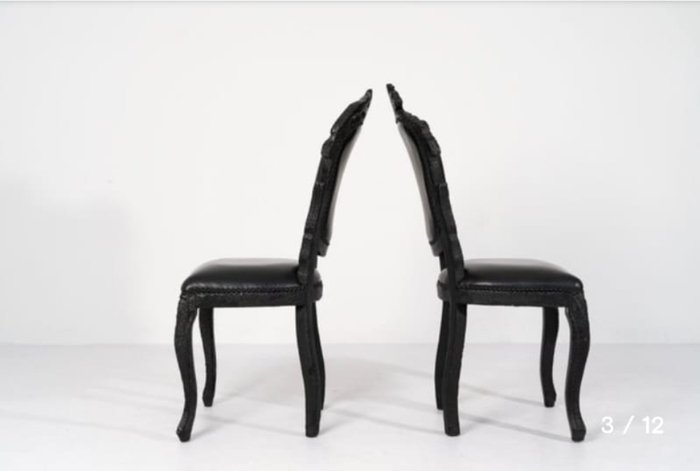 Moooi - Maarten Baas - Chaise (2) - Conception - pelle