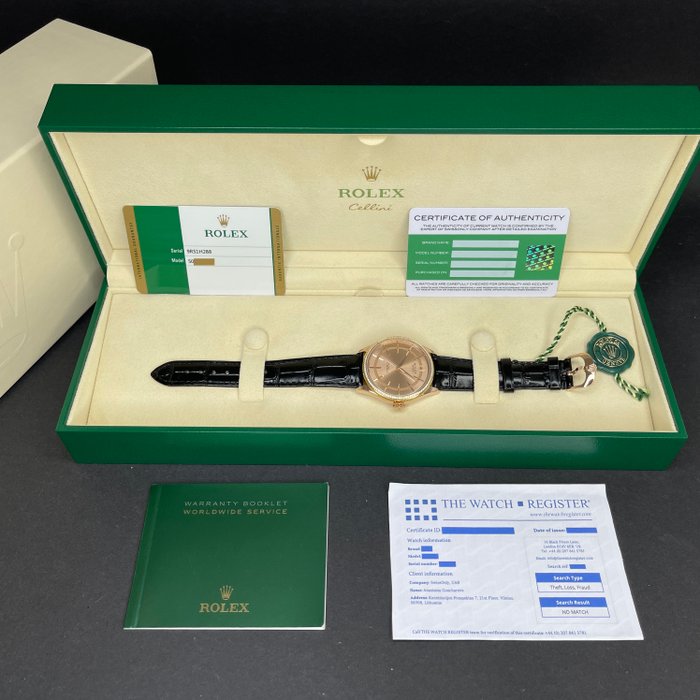 Rolex - Cellini Time - 50605 - Homme - 2016
