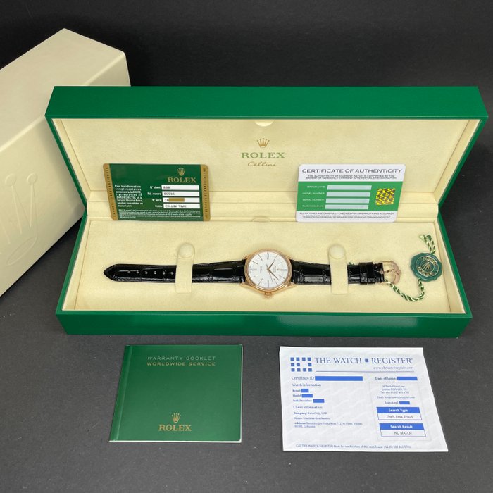 Rolex - Cellini Time - 50505 - Homme - 2015