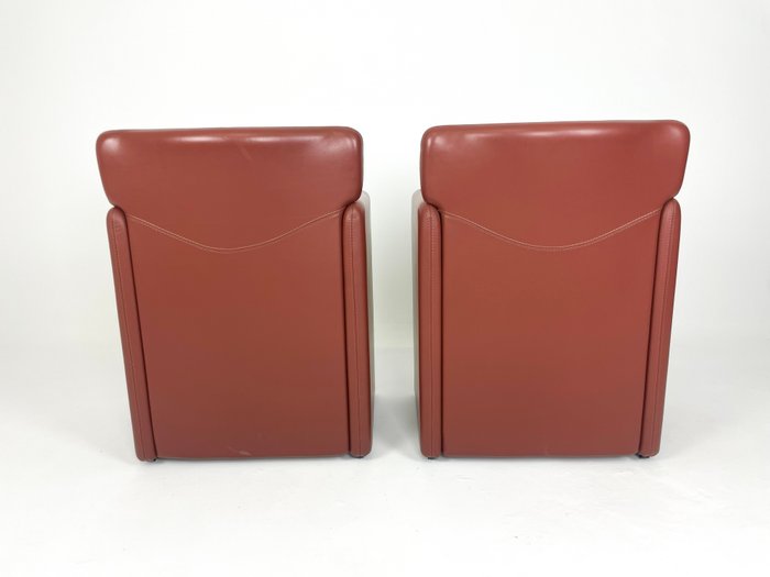 Tecno - Centro Progetti Tecno - Chaise - S148 - Cuir, Métal