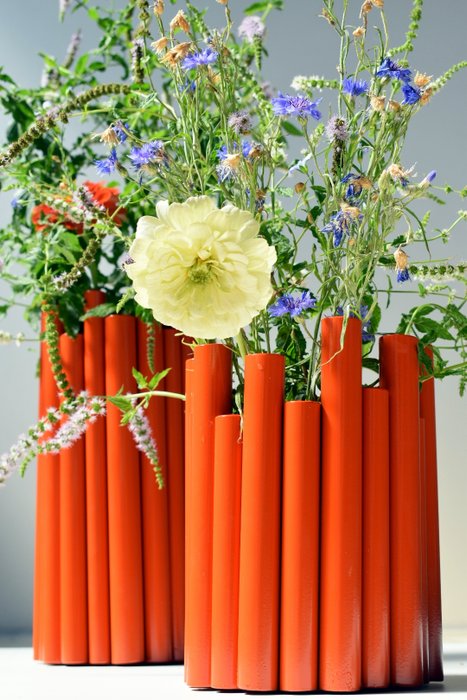 equilibri-furniture - Riccardo Cenedella - Vase (2) - Artisanal/Sur mesure - Métal