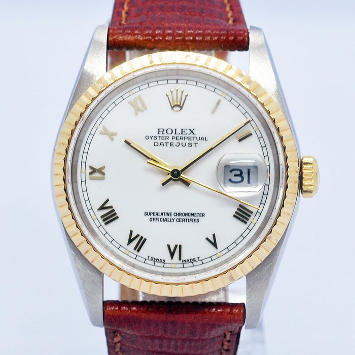 Rolex - Oyster Perpetual Datejust - Ref. 16233 - Homme - 1990-1999