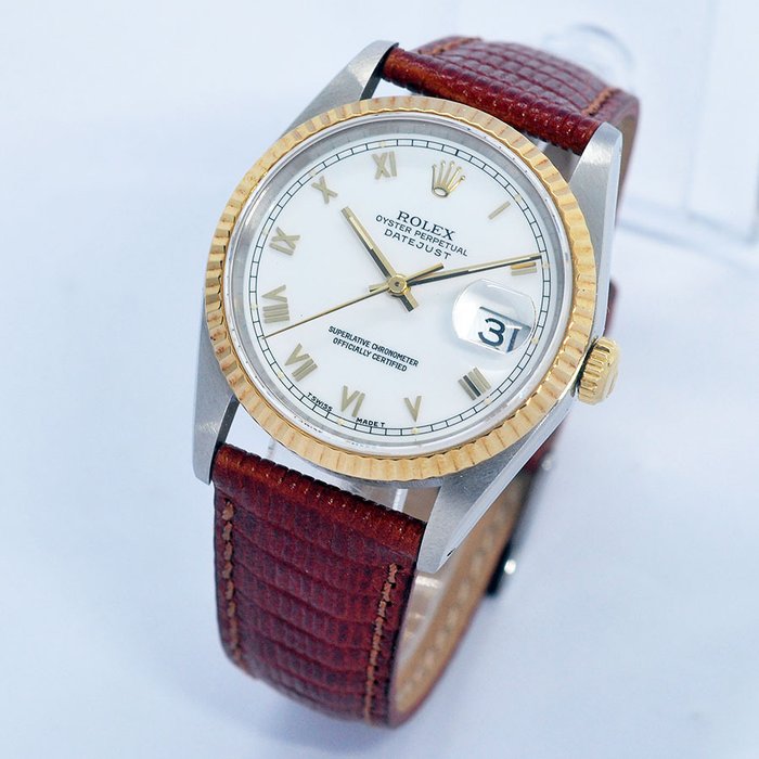 Rolex - Oyster Perpetual Datejust - Ref. 16233 - Homme - 1990-1999