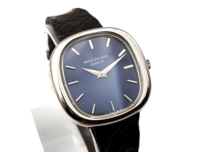 Patek Philippe - White Golden Ellipse - original box & papers - 4223 - Unisexe - 1974