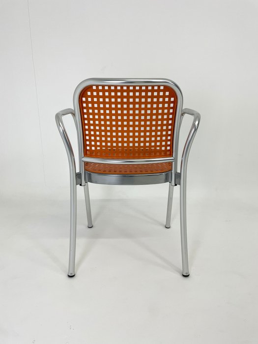 I.C.F. De Padova - Vico Magistretti - Silver - Chaise - Aluminium, Plastique