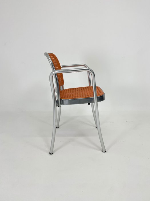 I.C.F. De Padova - Vico Magistretti - Silver - Chaise - Aluminium, Plastique
