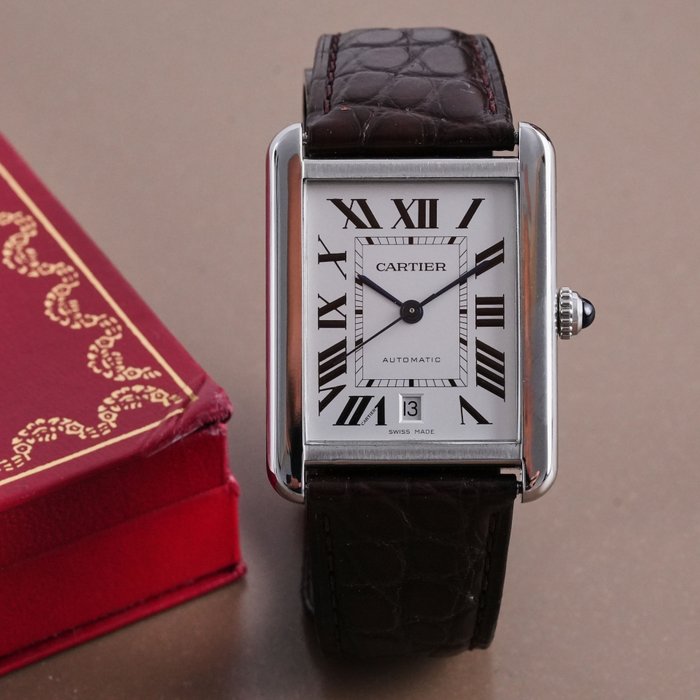 Cartier - Tank Solo XL - W5200027 - Homme - 2010-2020